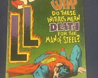 390h Vintage Superman Vol. 1 204 comic book