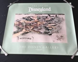 348h Disneyland Plan of Disneyland by Herbert Ryman