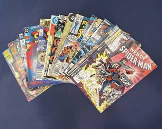 417h Lot of vintage comic books