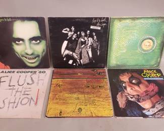 310 Bundle of Alice Cooper LP records