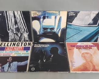 363 Group of vintage LP records