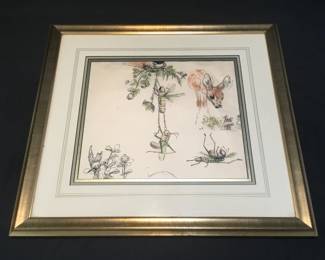 350h Disneys Bambi 1942 film production used art