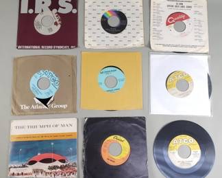 323 Vintage 45 RPM records