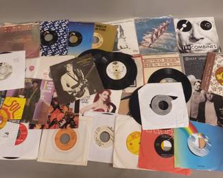 360 Group of vintage 45rpm records