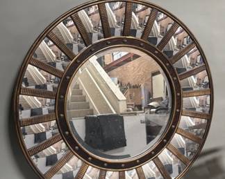 49 Regency style circular mirror