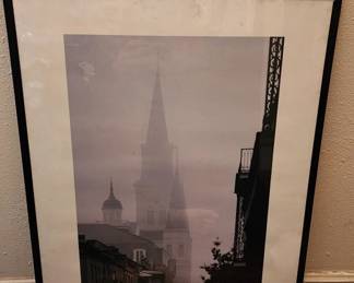 331h Vintage hand signed Mardi Gras Morning