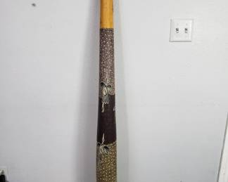 156 Wooden Didgeridoo Aboriginal wind instrument