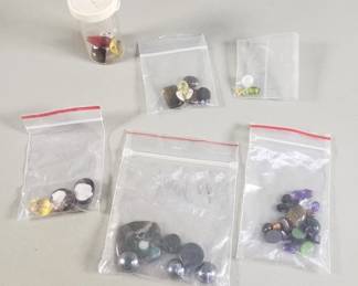 50 Group of loose semi precious stones