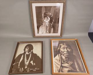 603 Bundle of Native American photo prints