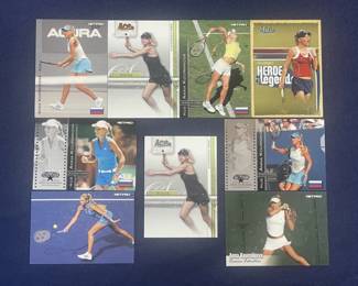 384h Lot of Anna Kournikova cards
