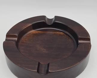 515h Vintage Catel hardwood cigar ashtray