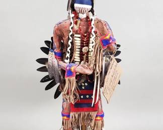 555 Native American figurine Lakota Sioux Man