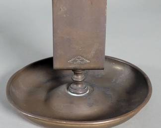 511 Bradley and Hubbard ashtray and matchbox holder
