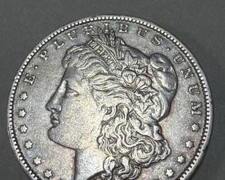 44 1889 Morgan dollar coin