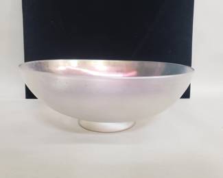 311 Vintage iridescent art glass bowl