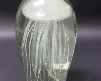 531 Glow in the dark hand blown studio art glass