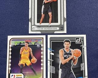 380h Lot of 2024 Victor Wembanyama rookie cards