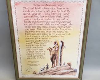 490 Signed Simon P. Nava The Native American