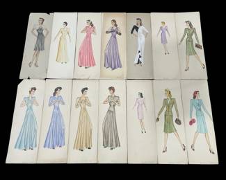 429h Vintage artist signed Beatrice Mejia