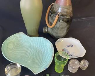 441h Lot of vintage glass ceramic items