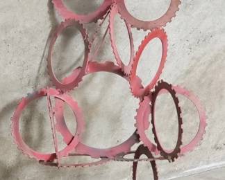 90 Vintage metal art sculpture