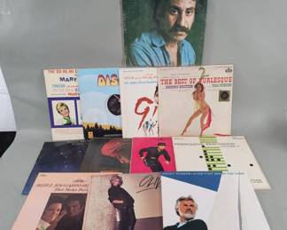 390 Twelve LP records 33rpms
