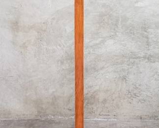 141 Vintage walnut coat rack