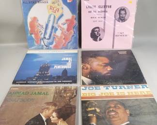 350 Group of vintage LP records