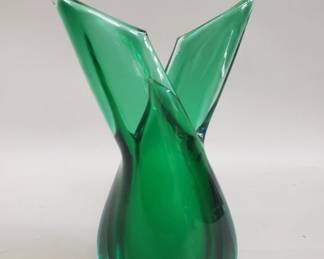 308 Midcentury Modern Sommerso Murano style glass