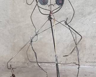 89 Vintage metal art sculpture