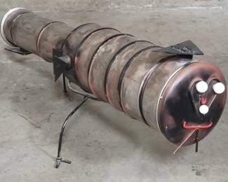 92 Bernard Hanes metal art sculpture