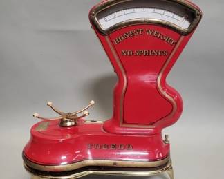 596 Vintage Toledo model 405 candy and dry goods scale