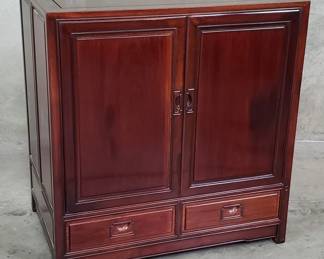 96 Chinesestyle mahogany cabinet