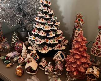 Ceramic Christmas Trees