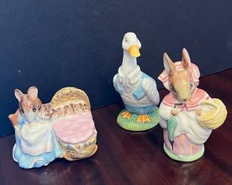 Collection of Beswick Beatrix Potter Figurines