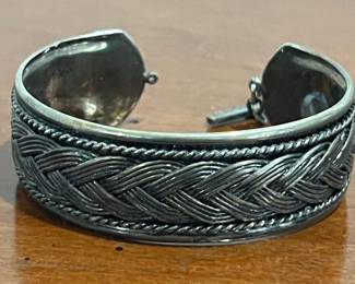 Braided Style Cuff Bracelet