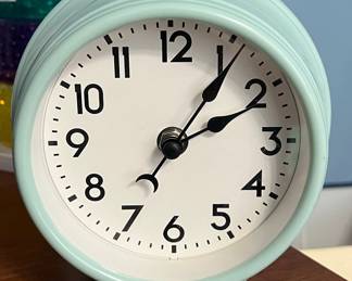 Mid-Century Style Arch Table Clock