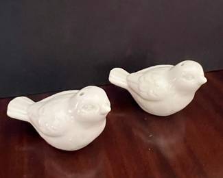 Ceramic Bird Salt and Pepper Shakers