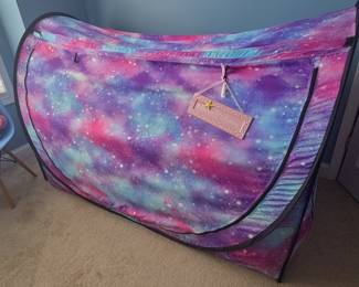 Galaxy Print Bed Tent
