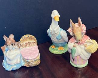 Beswick Beatrix Potter Figurines Set