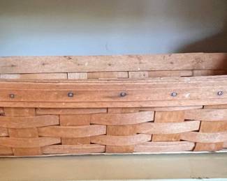 Longaberger 1991 Rectangular Basket