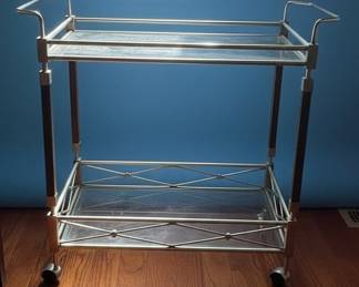 Modern Style Rolling Bar Cart