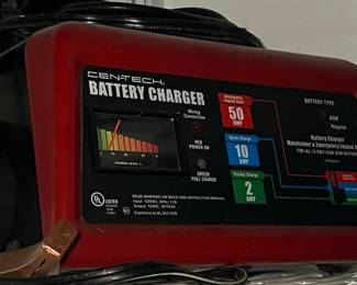 Cen-Tech 2/10/50 Amp 12V Battery Charger and Engine Starter