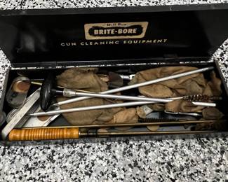 Vintage Mill Run Brite-Bore Rifle Cleaning Kit