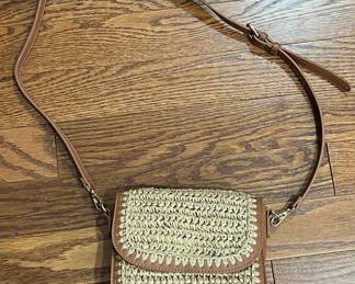 Urban Expressions Woven Crossbody Bag