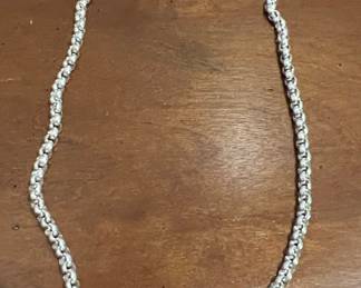 Monet Style Rolo Chain Necklace