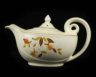 Hall China Autumn Leaf Aladdin Teapot