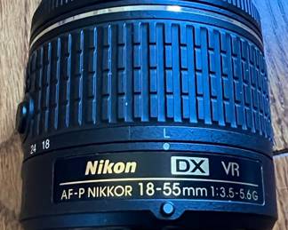 Nikon AF-P DX NIKKOR 18-55mm f/3.5-5.6G VR Lens