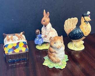 Collection of Beswick Beatrix Potter Figurines