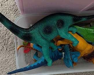 Assorted Plastic Dinosaur and Animal Figure Lot